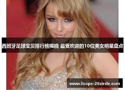 西班牙足球宝贝排行榜揭晓 最受欢迎的10位美女明星盘点